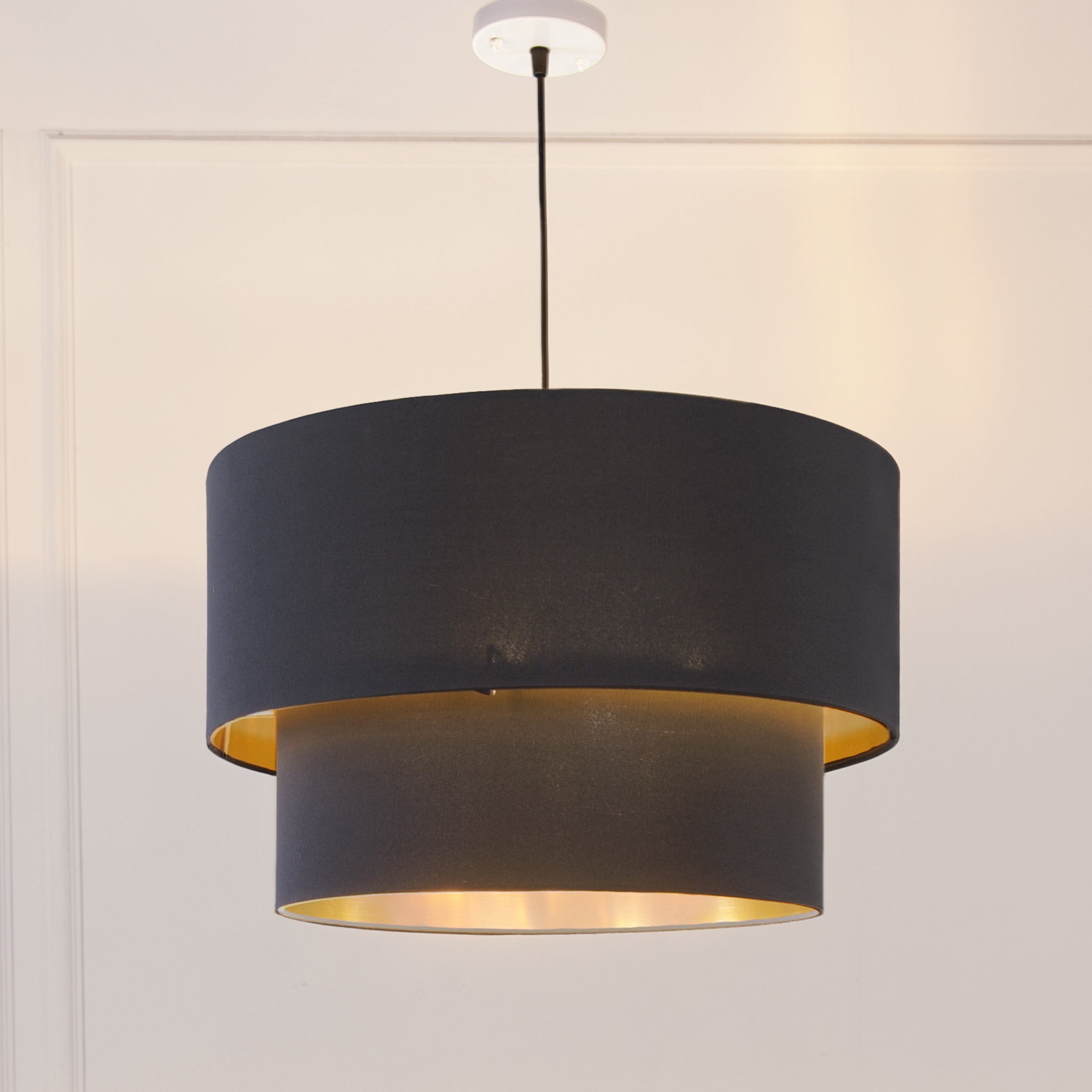 Castera Lights Black Chandelier