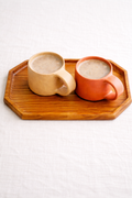 Wooden Octagon Tray