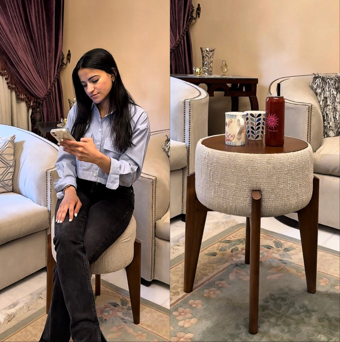 Seat & Coffee Table