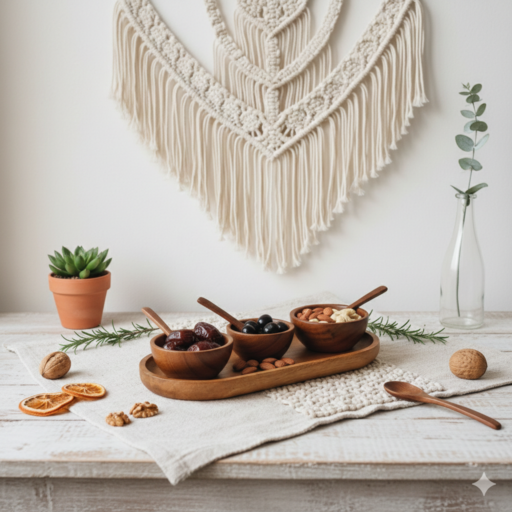 S-Semi "Oval" - Wooden Tray